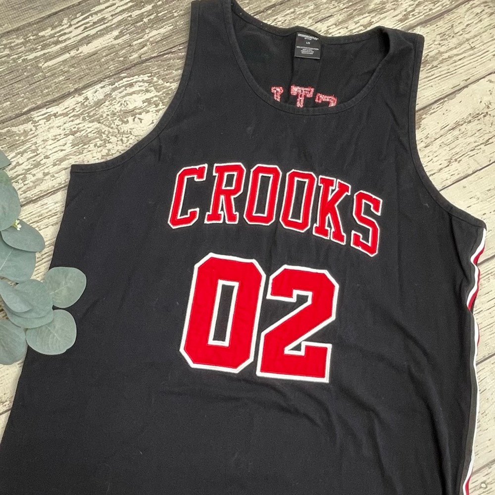Crooks & Castles 02 Basketball Jersey Tank Top